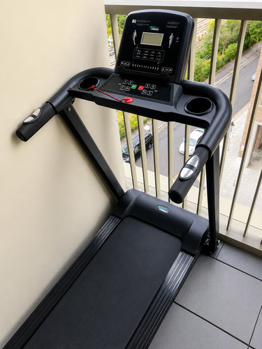 Treadmill running machine - running, body