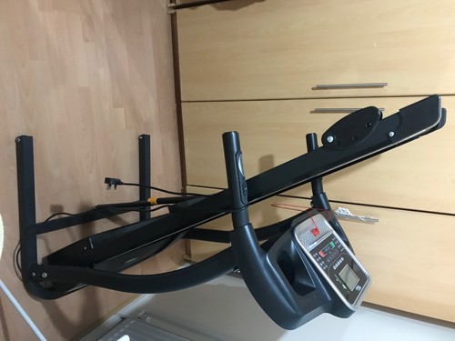 Used black motorised treadmill